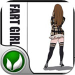 美女放屁 Fart Girl