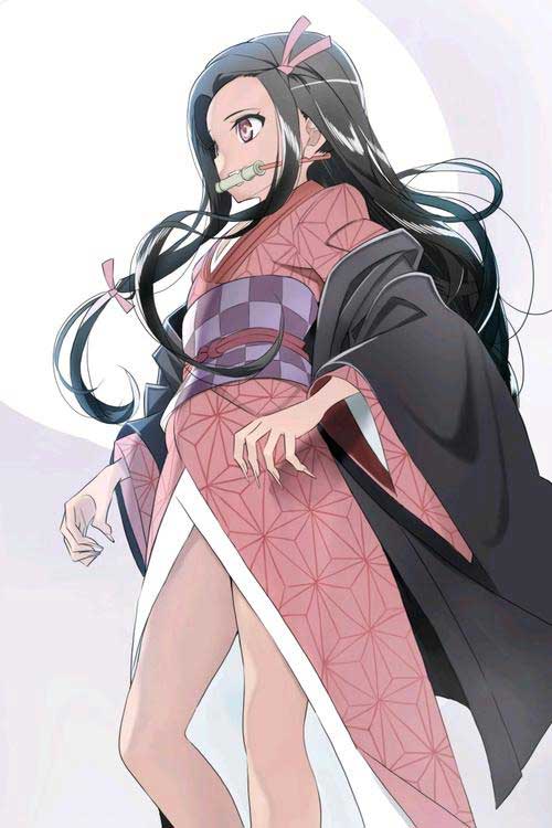 鬼灭之刃祢豆子被按在地上h 祢豆子可爱图片