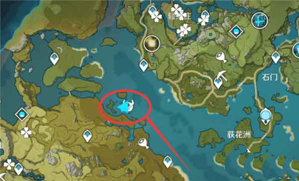 原神手游雷萤术士在哪里 雷萤术士地图坐标位置
