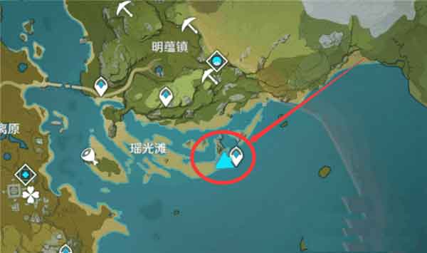原神手游雷萤术士在哪里 雷萤术士地图坐标位置