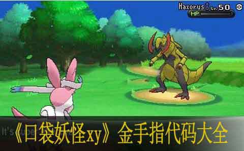 口袋妖怪xy金手指代码 口袋妖怪xy作弊码