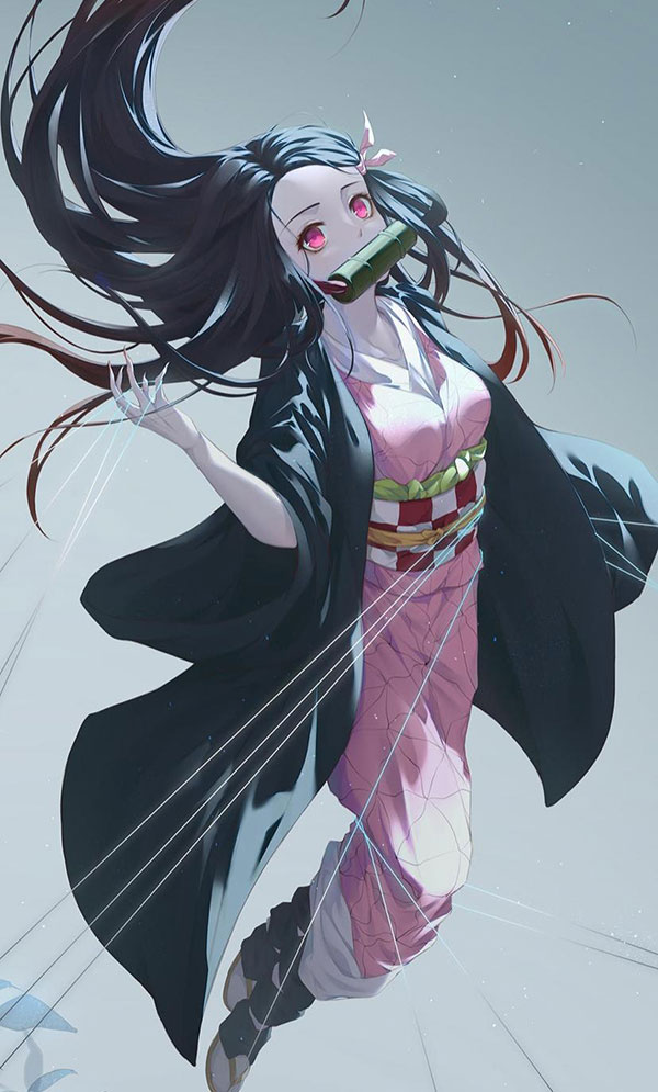 鬼灭之刃祢豆子性感图片 祢豆子本子美图