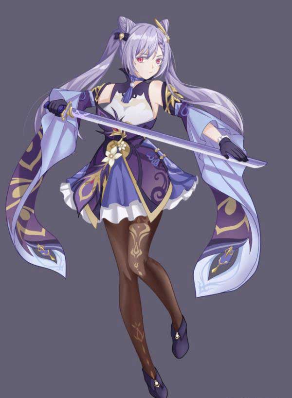 原神刻晴本子 刻晴福利彩色本子