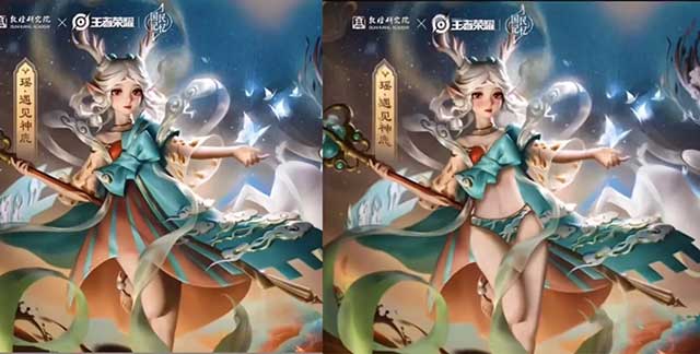 王者荣耀遇见神鹿去衣图福利图无码高清