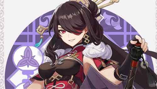 原神北斗彩色立绘图 北斗cos分享
