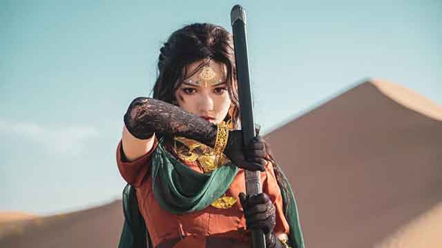 一梦江湖惊蜃影异域 党妹异域风情cosplay写真 一梦江湖惊蜃影异域 党妹异域风情cosplay写真