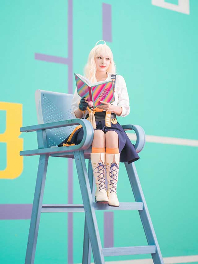 高能手办团程潇cos 程潇高能少女运动篇 高能手办团程潇cos 程潇高能少女运动篇