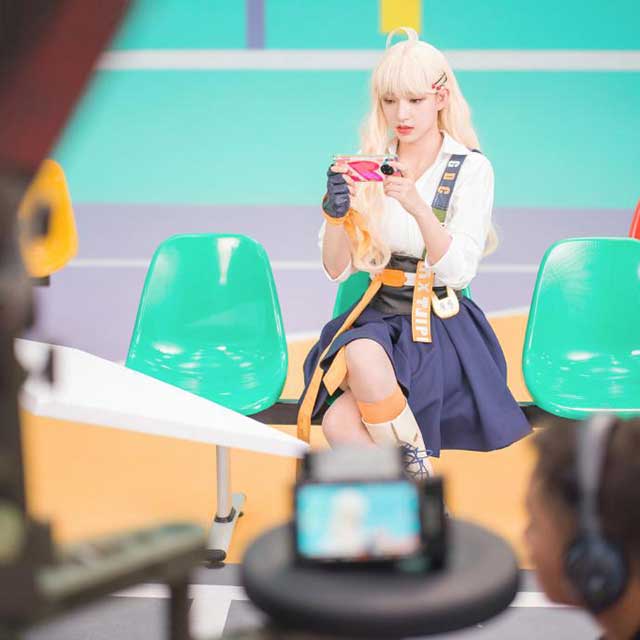 高能手办团程潇cos 程潇高能少女运动篇 高能手办团程潇cos 程潇高能少女运动篇