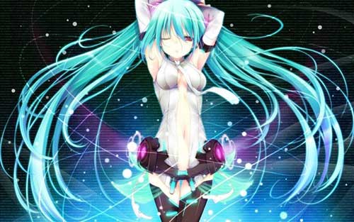 初音未来手机壁纸 初音未来如此唯美