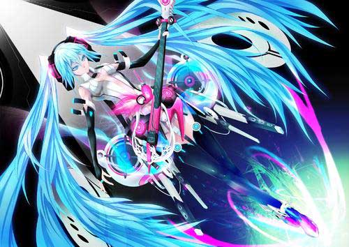 初音未来手机壁纸 初音未来如此唯美
