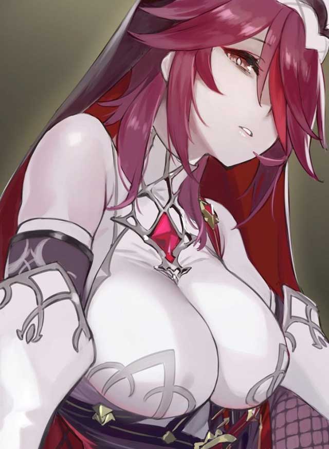 原神罗莎莉亚立绘同人图 罗莎莉亚本子漫画