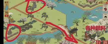 江南百景图小树林在哪里 小树林位置地图