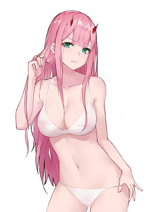 Darling in the FRANXX女主002本子美图 DARLING国家队壁纸