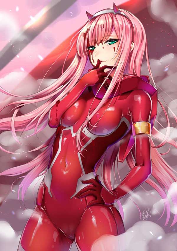 Darling in the FRANXX女主002本子美图 DARLING国家队壁纸