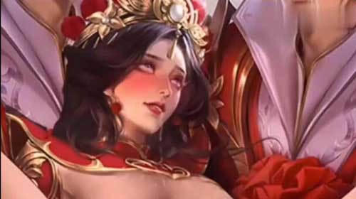 王者荣耀女英雄翻白眼流口水流眼泪恶搞表情