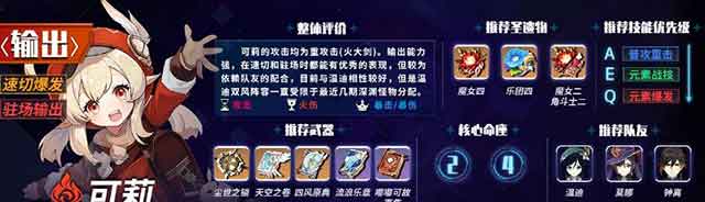 原神1.6版主c排行 1.6版本主c角色强度排名