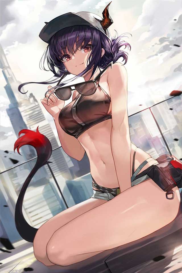 明日方舟女干员泳装图立绘 泳装福利特辑合集