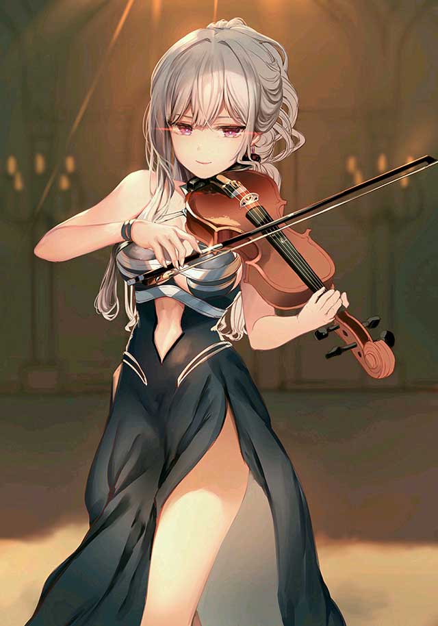 崩坏3幽兰黛尔美图 幽兰黛尔同人x本子