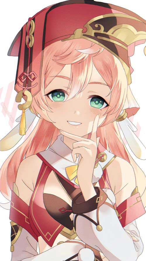 原神烟绯本子图 烟绯老婆同人图