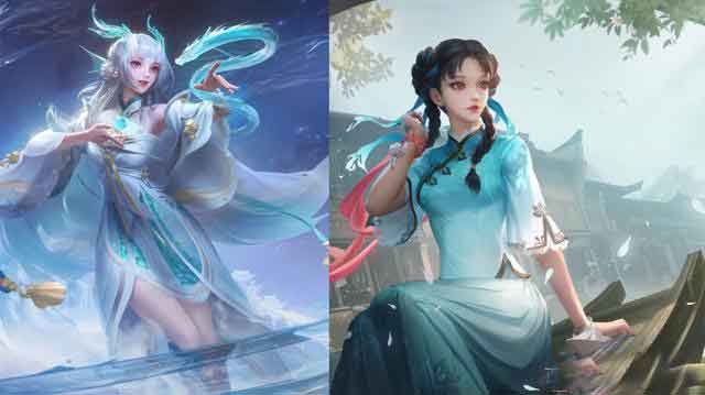 王者荣耀西施游龙清影值得买吗 对比江南少女