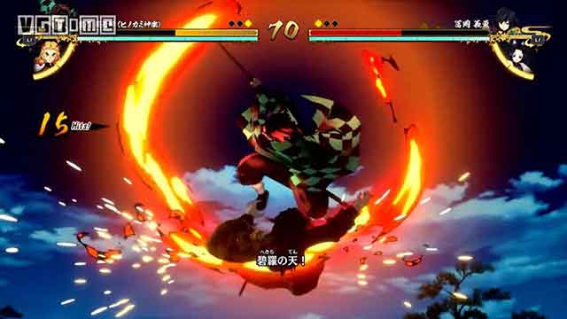 鬼灭之刃火神血风谭键位按键操作一览