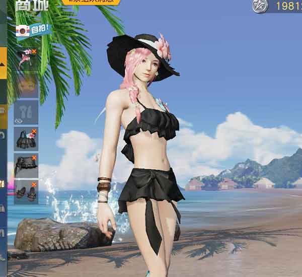 荒野行动女角色性感服装福利图分享