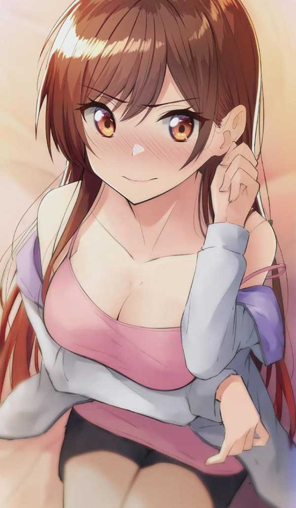 租借女友水原千鹤手机壁纸 水原千鹤同人漫画