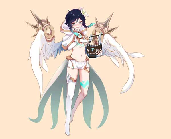 巴巴托斯原神本子 巴巴托斯全彩本子