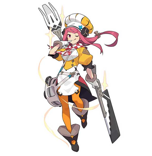 世界弹射物语女角色立绘 和谐不和谐