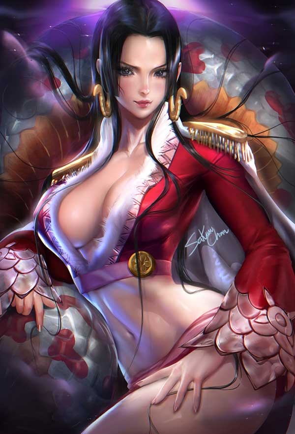 海贼王x女帝x肉x本子x同人x手机壁纸