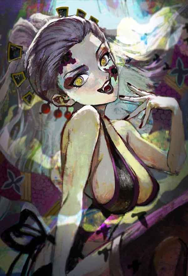 鬼灭之刃十二鬼月全员图片分享