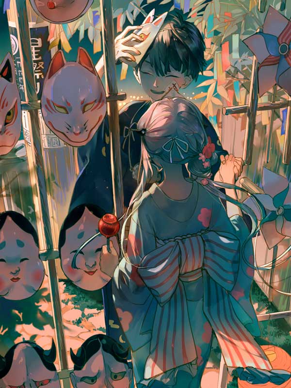 地缚少年花子君同人图：超帅花子君插画高清美图