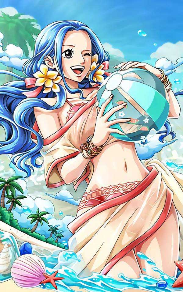 海贼王薇薇公主福利同人手机壁纸图集