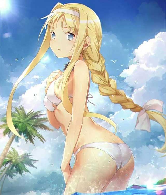 刀剑神域爱丽丝同人福利插画作品欣赏