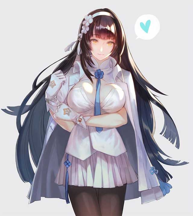 少女前线95式泳装大破未和谐皮肤立绘 95式夏鸣蝉和谐前