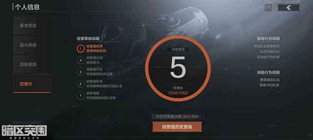 暗区突围误伤队友扣了信誉分怎么办