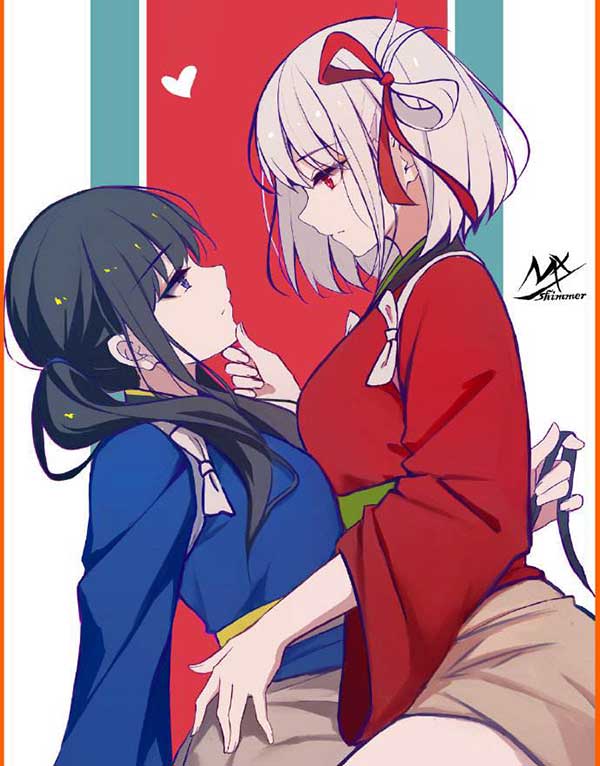 LycorisRecoil壁纸海报 莉可丽丝pv视觉图