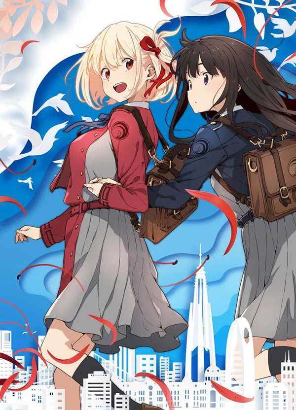 LycorisRecoil莉可丽丝动漫壁纸 千束x泷奈太有爱
