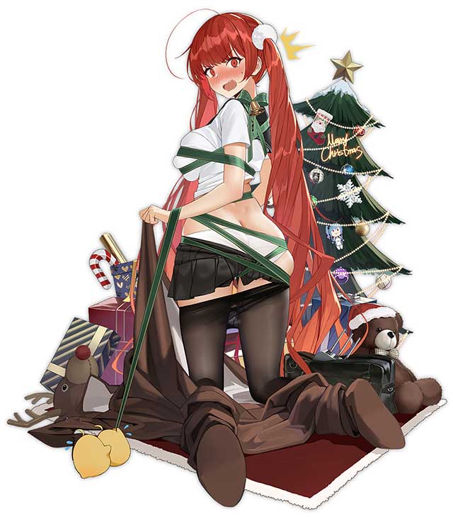碧蓝航线火奴鲁鲁同人插画福利图#p站