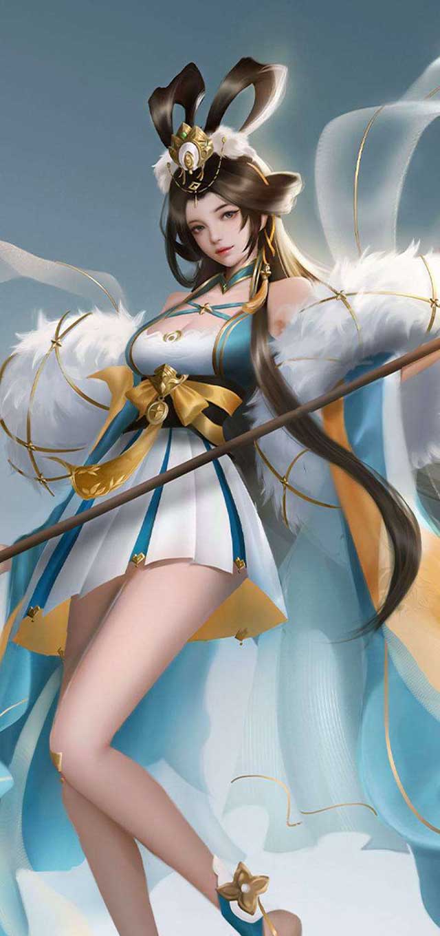 三国志幻想大陆女角色立绘竖屏壁纸