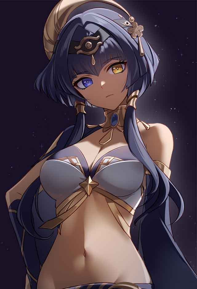 原神坎蒂丝同人美图 坎蒂丝异域风情立绘