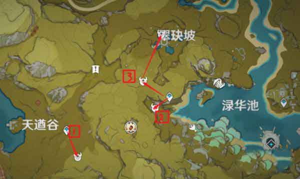 原神胡桃突破材料在哪里采集 胡桃突破材料分布图