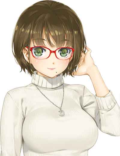 美少女万华镜全系列人物背景图鉴：月丘香恋