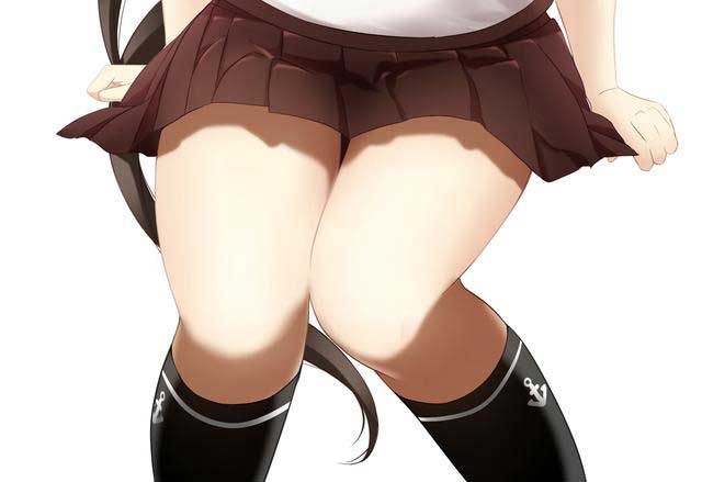 二次元肉腿JK制服美图 质感满满的美少女