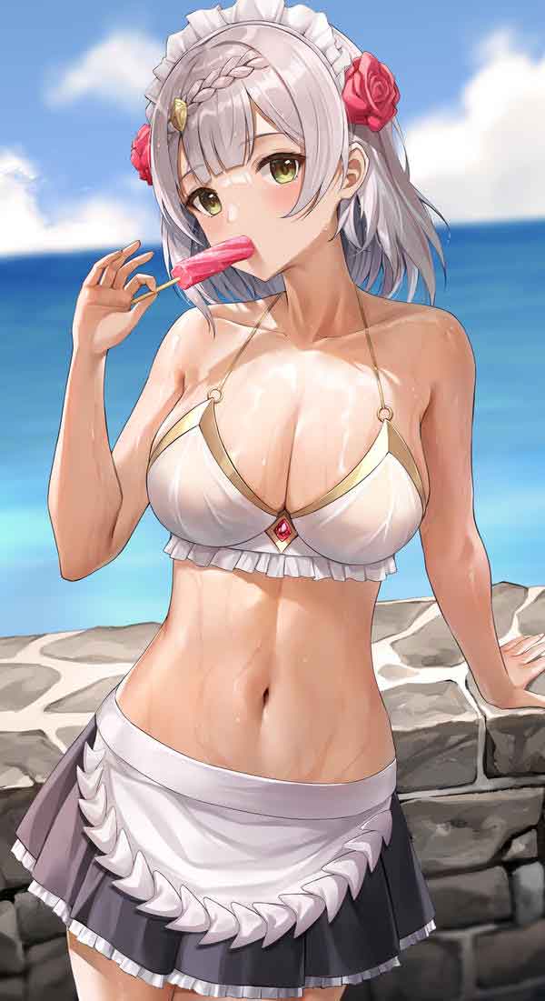 万能女仆诺艾尔同人插画壁纸#诺艾尔的乳液图#原神