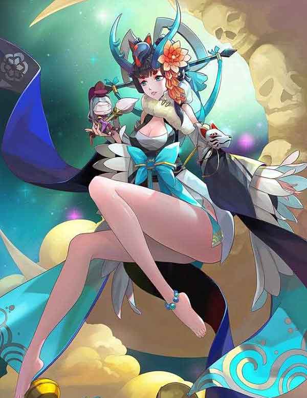 阴阳师谁才是第一腿模 阴阳师女式神美腿同人图