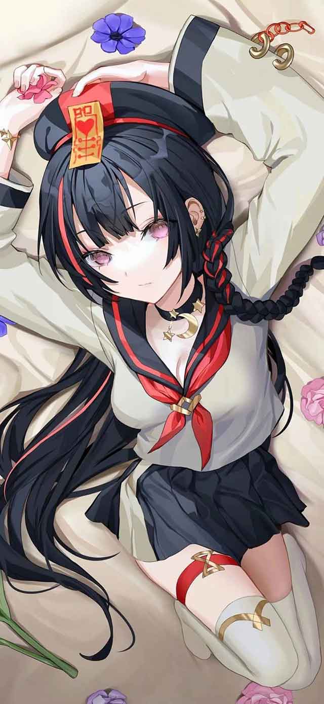 二次元动漫美女纯欲少女 纯欲风动漫女生