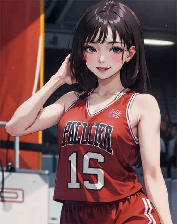 灌篮高手赤木晴子同人图 各种画风晴子清纯可爱