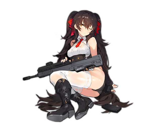 少女前线97式立绘美图，95姐的可爱妹妹