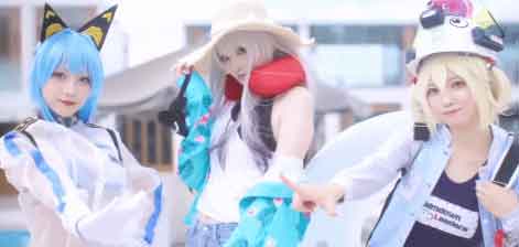 《Nikke：胜利女神》夏季真人拍摄宣传片
